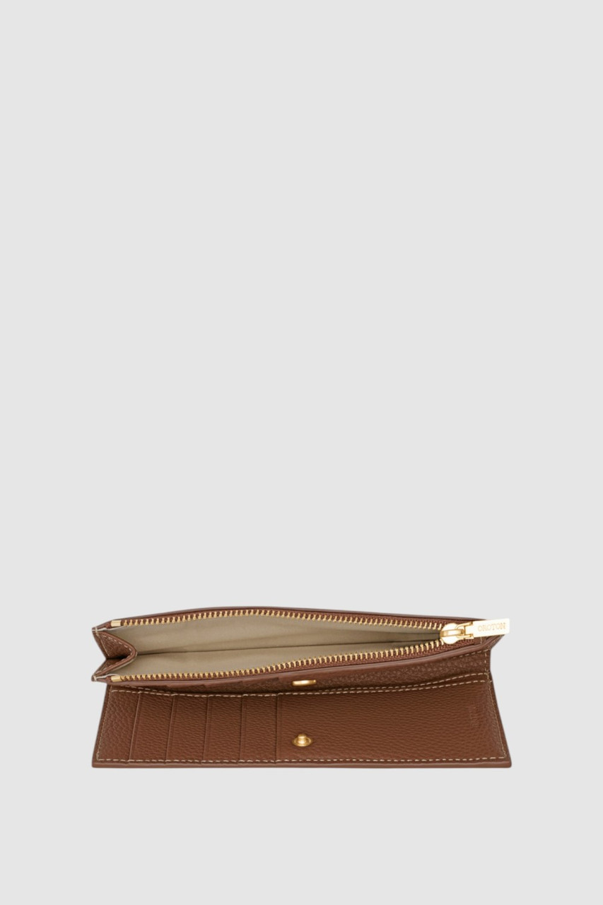 Margot Zip Fold Wallet - Whiskey | Oroton