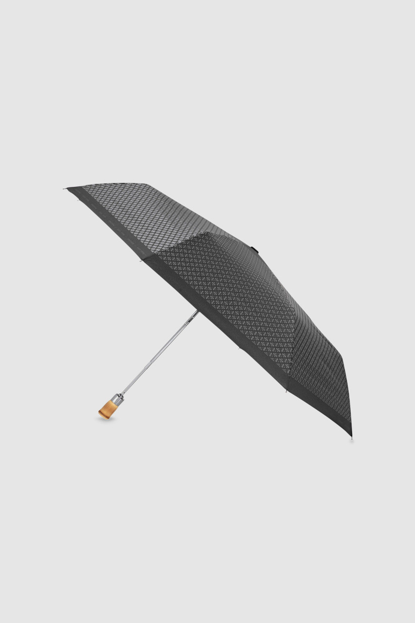 Bamboo Small Umbrella Black/Black Oroton - Main Image