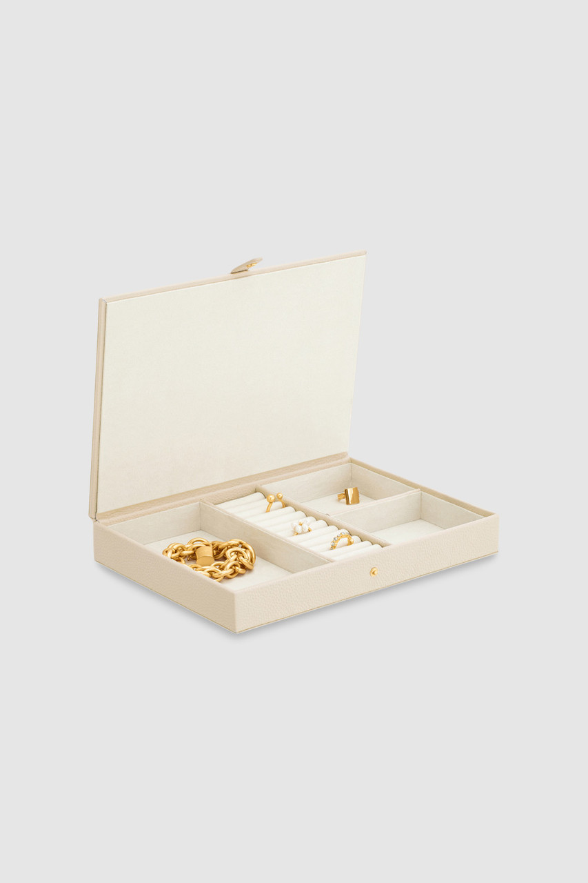 Indi Large Jewellery Box Ecru Oroton1