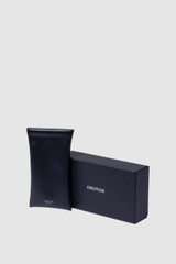Detail product shot of the Oroton Lennox Sunglasses in Black and Acetate for Women .