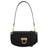 Front product shot of the Oroton Colt Small Baguette in Black and Smooth leather for Women . IP:1
