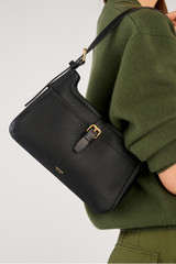 Dylan Baguette - Black | Oroton