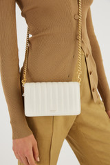 Fay Mini Chain Crossbody - Rich Cream | Oroton
