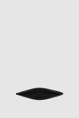 Internal product shot of the Oroton Porter Pebble Credit Card Sleeve in Black and Pebble Leather for Men .