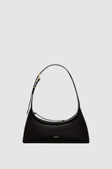 Front product shot of the Oroton Cinder Mini Baguette in Black and Smooth leather for Women .