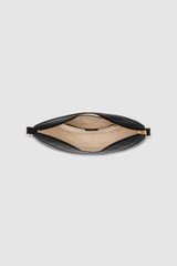 Internal product shot of the Oroton Florence Medium Hobo in Black and Smooth leather material for Women .