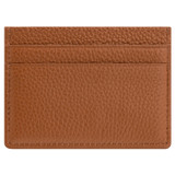 Back product shot of the Oroton Jemima Card Holder in Amber and Pebble leather for Women