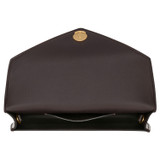 Internal product shot of the Oroton Mia Texture Clutch in Mahogany Croc and Textured leather for Women