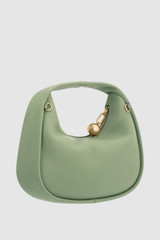 Back product shot of the Oroton Clara Mini Bag in Cactus and Pebble leather for Women .