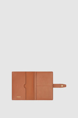 Internal product shot of the Oroton Fife Passport Sleeve in Amber and  for Women .