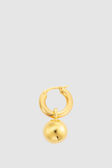 Detail product shot of the Oroton Bonnie Sphere Charm in 18K Gold and Sterling silver for Women .