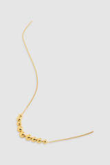 Internal product shot of the Oroton Bonnie Necklace in 18K Gold and Sterling silver for Women .