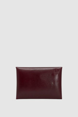 Back product shot of the Oroton Margot Keyring Pouch in Currant and Premium smooth leather for Women .