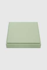 Front product shot of the Oroton Chess Game in Agave and Pebble leather material for Women .