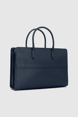 Back product shot of the Oroton Muse 15" Worker Tote in Aniseed and Saffiano leather exterior for Women .