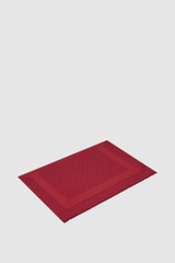 Front product shot of the Oroton Hannah Light Weight 2 Tone Scarf in Dark Ruby and 100% Micromodal material for Women .