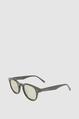 Front product shot of the Oroton Fifer Sunglasses in Grey and Acetate for Women .
