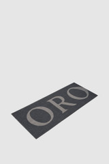 Detail product shot of the Oroton Ethan Signature Oroton Scarf in DARK GREY/MARLE LIGHT and  for Men .