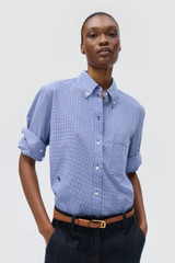 MICRO GINGHAM SHIRT North Sea