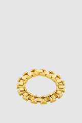 Detail product shot of the Oroton Asher Bracelet in Worn Gold and  for Women .
