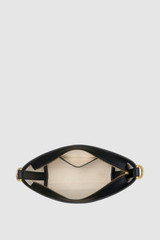Internal product shot of the Oroton Leigh Ric Rac Crossbody in Black and  for Women .