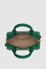 Internal product shot of the Oroton Harvey Tiny Barrel in CROCODILE and Premium smooth leather for Women .