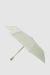 Front product shot of the Oroton Bamboo Small Umbrella in Glass and Water-resistant pongee fabric for Women .