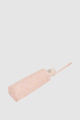 Front product shot of the Oroton Parker Small Umbrella in Blossom and 100% polyester fabric for Women .