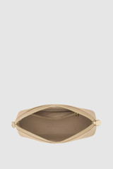 Internal product shot of the Oroton Inez Slim Crossbody in Fawn and Smooth Saffiano for Women .