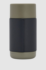 Back product shot of the Oroton Frank Green x Oroton Mens 355ML Cup in Grey Goose and Premium pebble leather for Men .