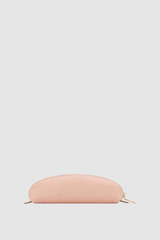 Back product shot of the Oroton Eve Pencil Case in Blossom and Premium pebble leather for Women .
