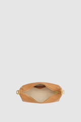 Internal product shot of the Oroton Winnie Small Bag in Brulee and Premium smooth leather for Women .