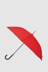 Front product shot of the Oroton Parker Large Umbrella in Dark Ruby and  for Women .
