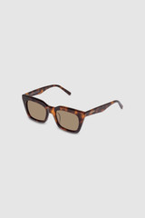 Front product shot of the Oroton Astrid Sunglasses in Tort and Acetate material for Women