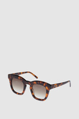 Front product shot of the Oroton Duo Sunglasses in Signature Tort and Premium acetate material for Women .