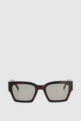 Front product shot of the Oroton Stevie Sunglasses in Cherry Haze and Acetate material for Women . IP:14