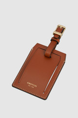 Detail product shot of the Oroton Jessie Stripe Passport & Luggage Tag Gift Set in Stripe/Cognac and  for Women .