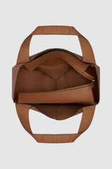 Internal product shot of the Oroton Emilia Large Tote in Brandy and  for Women .