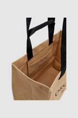 Internal product shot of the Oroton Everyday Tote in Straw and Crafted from 99.9% recycled polyester material for Women .