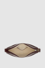 Internal product shot of the Oroton Florence Small Shoulder Bag in COPPER and Premium crackle leather for Women .