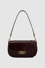 Front product shot of the Oroton Olivia Day Bag in COPPER and Premium crackle leather for Women .
