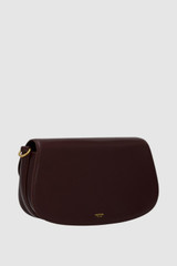 Back product shot of the Oroton Olivia Day Bag in COPPER and Premium crackle leather for Women .