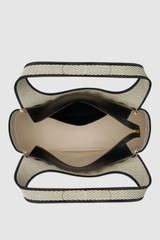 Internal product shot of the Oroton Emilia Canvas Large Tote in Natural and Canvas material for Women .