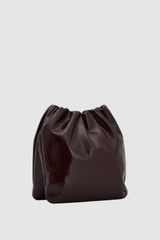 Back product shot of the Oroton Georgie Crackle Crossbody Bag in Copper and Premium smooth leather for Women .