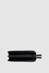 Internal product shot of the Oroton Jude Duet Sunglasses Case in Black and Premium pebble leather for Men .