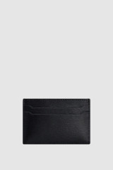 Back product shot of the Oroton Grace Credit Card Sleeve in Black and Premium saffiano leather for Women .