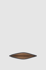 Internal product shot of the Oroton Grace Credit Card Sleeve in Burnt Umber and Premium saffiano leather for Women .