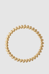 Front product shot of the Oroton Penny Necklace in Gold and Brass material for Women .