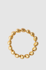 Front product shot of the Oroton Penny Bracelet in Gold and Brass material for Women .