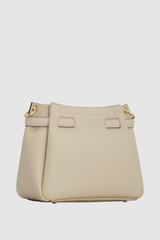 Back product shot of the Oroton Juliette Bucket Bag in Ecru and Premium pebble leather for Women .